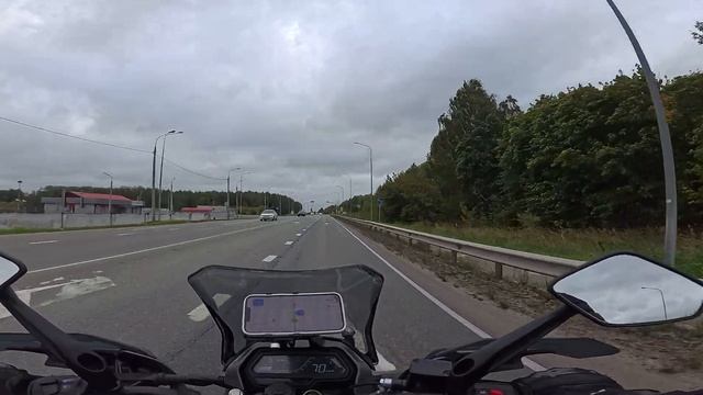 МОЙ ПЕРВЫЙ МИНИ ДАЛЬНЯЧОК 100 КМ НА МОТОЦИКЛЕ Bajaj Dominar 400. ЧЕБОКСАРЫ - МАРИИНСКИЙ ПОСАД