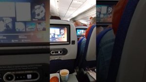 в самолёте Владивосток Москва