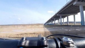 Перевернулся на дамбе. Backflip на спину