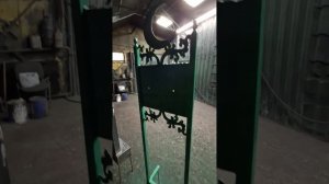 18 сентября 2025г.Памятрик ритуальный мусульманский окрас зелёный