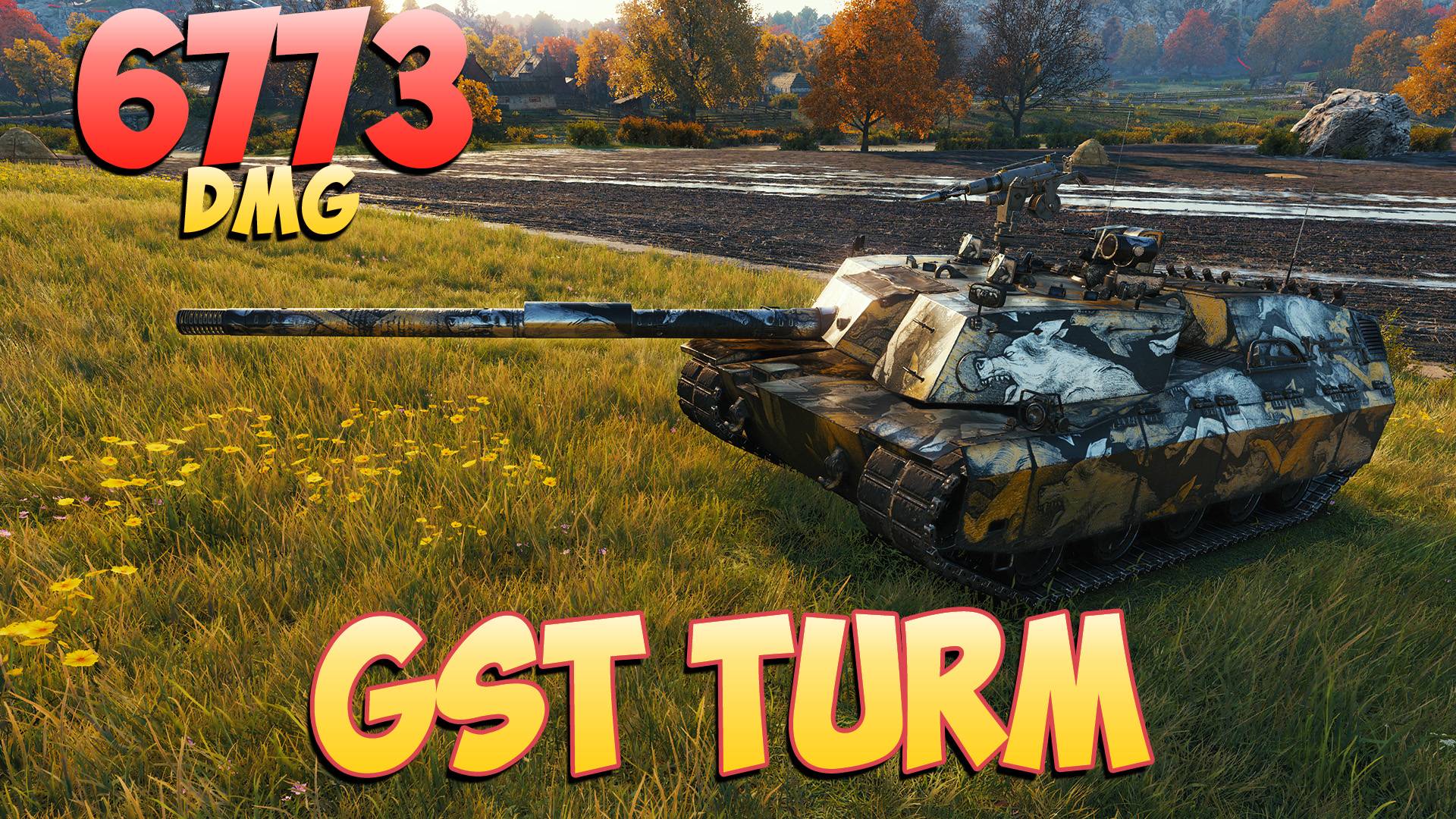 GST Turm • Редкий зверь! - 3 Фрагов 6.7K Урона • Мир Танков