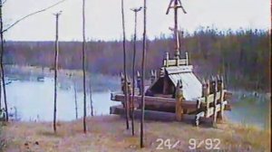 Кыраайы үөрэтээччи Е. Д. Андросовтыын Таатта ытык сирдэринэн айан.1992