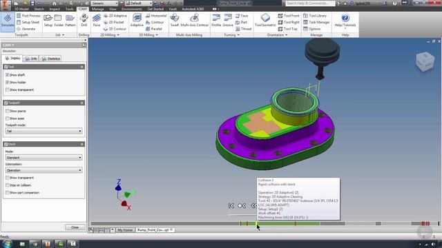 31 - Diving into 2D Milling Head-first - Part 2 - Verifying смотреть онлайн