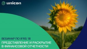 Вебинар по IFRS 18: глобальное изменение в представлении финансовой отчётности по МСФО