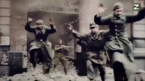 Кадры с битвы под Берлином, апрель-май 1945 года.