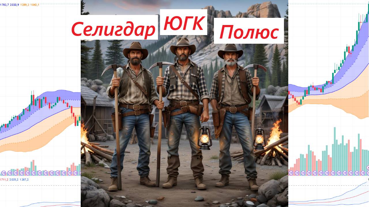 Золото 3740$ ► Покупать ли Полюс, ЮГК и Селигдар? / Физическое золото ► ЧТО С АКЦИЯМИ СЕГОДНЯ смотреть онлайн