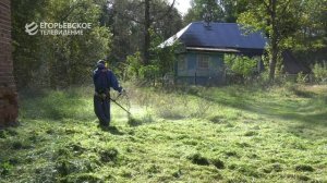 На кладбище в селе Шатур провели субботник.