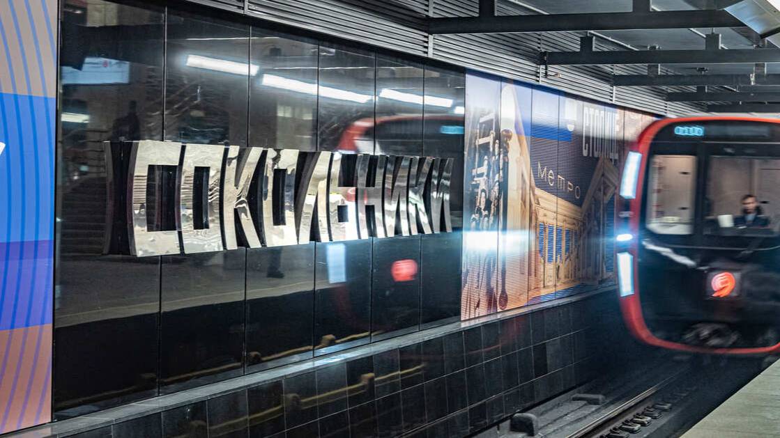 Движение на красной ветке метро Москвы приостановили из-за человека на путях