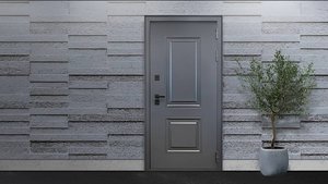 Термодверь с зеркалом. Обзор модели Арктика завода АСД