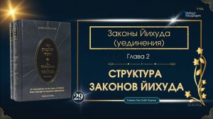 𝟮𝟵. Законы Йихуда | Структура Законов Йихуда | Глава 2 | Рабби Лев Лэйб Лернер
