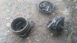 Замена подшипника на генераторе Mitsubishi Space Star