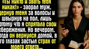 «Ты никто и звать тебя никак!» — заорал муж, дернув меня за волосы и швырнув на пол, лишь потому что