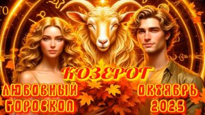 Козерог. Любовный гороскоп  на октябрь 2025 года.