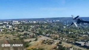 Бахмут сегодня с высоты птичьего полета.