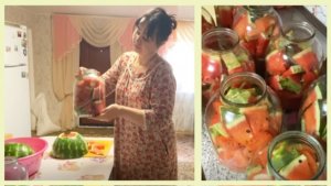 🍉 ЗАКРУТИЛА АРБУЗЫ на зиму /  маринованные не хуже 👍 рецепт и разговор на кухне 🏡