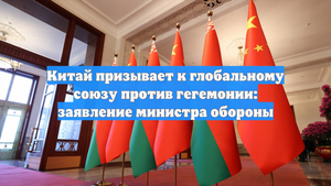 Китай призывает к глобальному союзу против гегемонии: заявление министра обороны