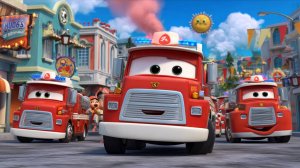 ДЕТСКАЯ ПЕСЕНКА ПРО ПОЖАРНУЮ МАШИНУ | МУЛЬТИК ДЛЯ МАЛЫШЕЙ | ПЕСНИ И МУЛЬТФИЛЬМЫ ДЛЯ ДЕТЕЙ