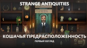 😸КОШАЧЬЯ ПРЕДРАСПОЛОЖЕННОСТЬ I ПЕРВЫЙ ВЗГЛЯД I Strange Antiquities