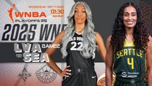 Лас-Вегас — Сиэтл Баскетбол WNBA. 1/4 финала. До 2-х побед Прямая трансляция | 19.09.2025