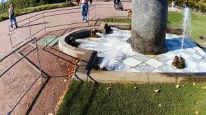 Фонтаны Верхнего парка Петергофа