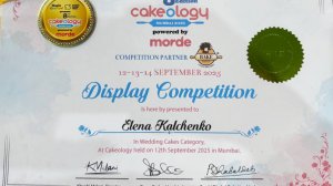 Кондитер из Мытищ покорила международный конкурс Cakeology Fest