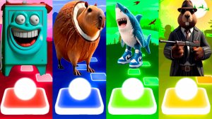 БОМ БОМ БОМ ГАЗУН 🆚 БУРБАЛОНИ ЛУЛИЛОЛИ 🆚 ТРАЛАЛЕРО ТРАЛАЛА 🆚 БОБРИТО БАНДИТО | Tiles Hop №193