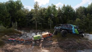 Игрушки на карте «Загрязнение» в RoadCraft