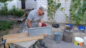 Как я делаю запил угла на бордюре.