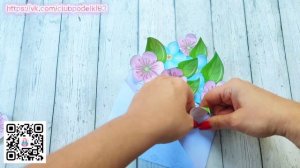 Аппликация из бумаги Поделка на День Воспитателя !!!