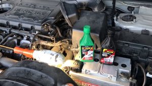 Hyundai Sonata NF. Отзыв после заливки Супер Форум в двигатель и Форум-В для МКПП в коробку.