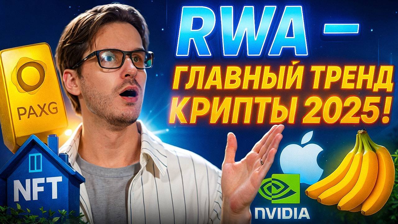 Новый ТРЕНД в Крипте - почему 2025 станет годом RWA!