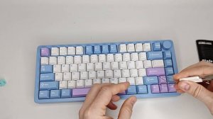 Обзор MechLands Blade75 Механическая клавиатура с алюминиевым корпусом и Gasket Mount