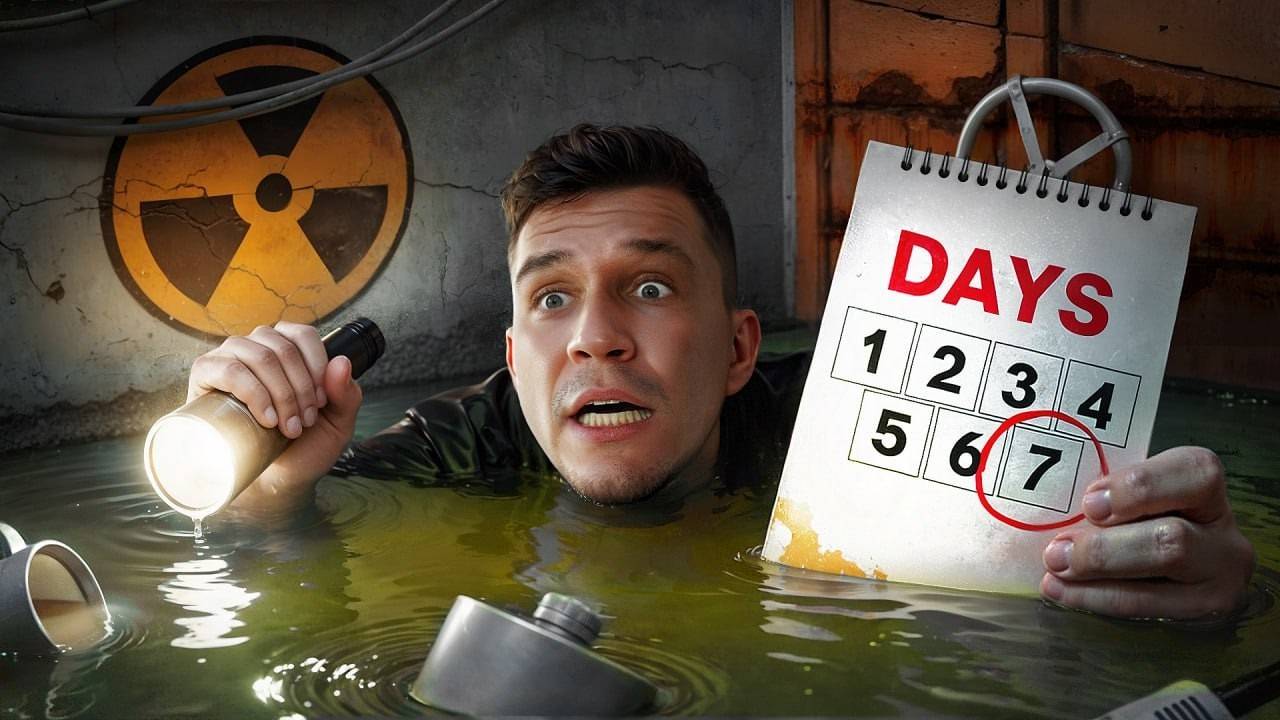 Я Провёл 7 Дней в Бункере под землёй! Еле выжил! Не повторять! Дима Масленников