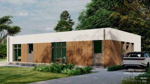 Дом из газобетона IstKult. Обзор типового проекта München.