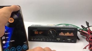 1 Din Bluetooth автомобильное радио USB MP3 плеер AM FM SD