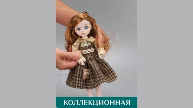Шарнирная говорящая Кукла TrendToys для девочки 28 см FTN026 смотреть онлайн
