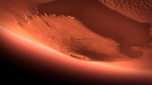 Марсианская гора Олимп - самая высокая планетарная гора в Солнечной системе