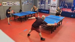 Денисов А. (592) - Шеловской И. (594) настольный теннис 16.09 Малиновый турнир СПб