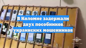 В Коломне задержали двух пособников украинских мошенников