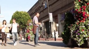 Scaring People with Bushman Prank_ Laughy Startles