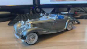 Обзор модели Mercedes-Benz  500 K в масштабе 1/18 от Maisto