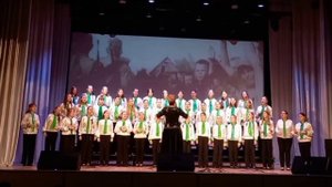 Синий платочек"
Образцовый старший хор детской хоровой школы
руководитель Гурская Маргарита