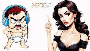 Мошенник - младенец из "Энергосбыта" не на ту напал 👶🤡😂