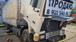 🚍VOLVO F10 1993г.в.запуск мотора,осмотр номерных табличек.📐