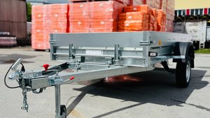 ОБЗОР одноосного прицепа для снегохода и квадроцикла 3 на 1,5 Трейлер-Чеб