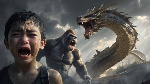 КИНГ-КОНГ против ГИГАНТСКОГО ЗМЕЯ 🐍🔥 | Эпическая битва за спасение племени!