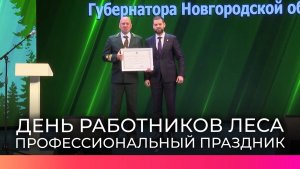 В Великом Новгороде поздравили работников лесного хозяйства и переработки древесины
