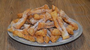 Ленивый хворост. Выпечка на скорую руку. Готовим с Оксаной Валерьевной.