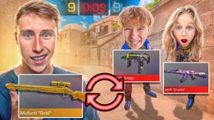 ДУЭЛЬ ОБМЕН СКИНАМИ SYNDICATE СКИНАМИ 1 VS 2 НА 100.000 ГОЛДЫ ПРОТИВ БРАТА И ДЕВУШКИ СТАНДОФФ 2