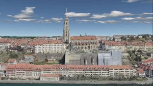 Берн, Швейцария Прогулка по городу Берн